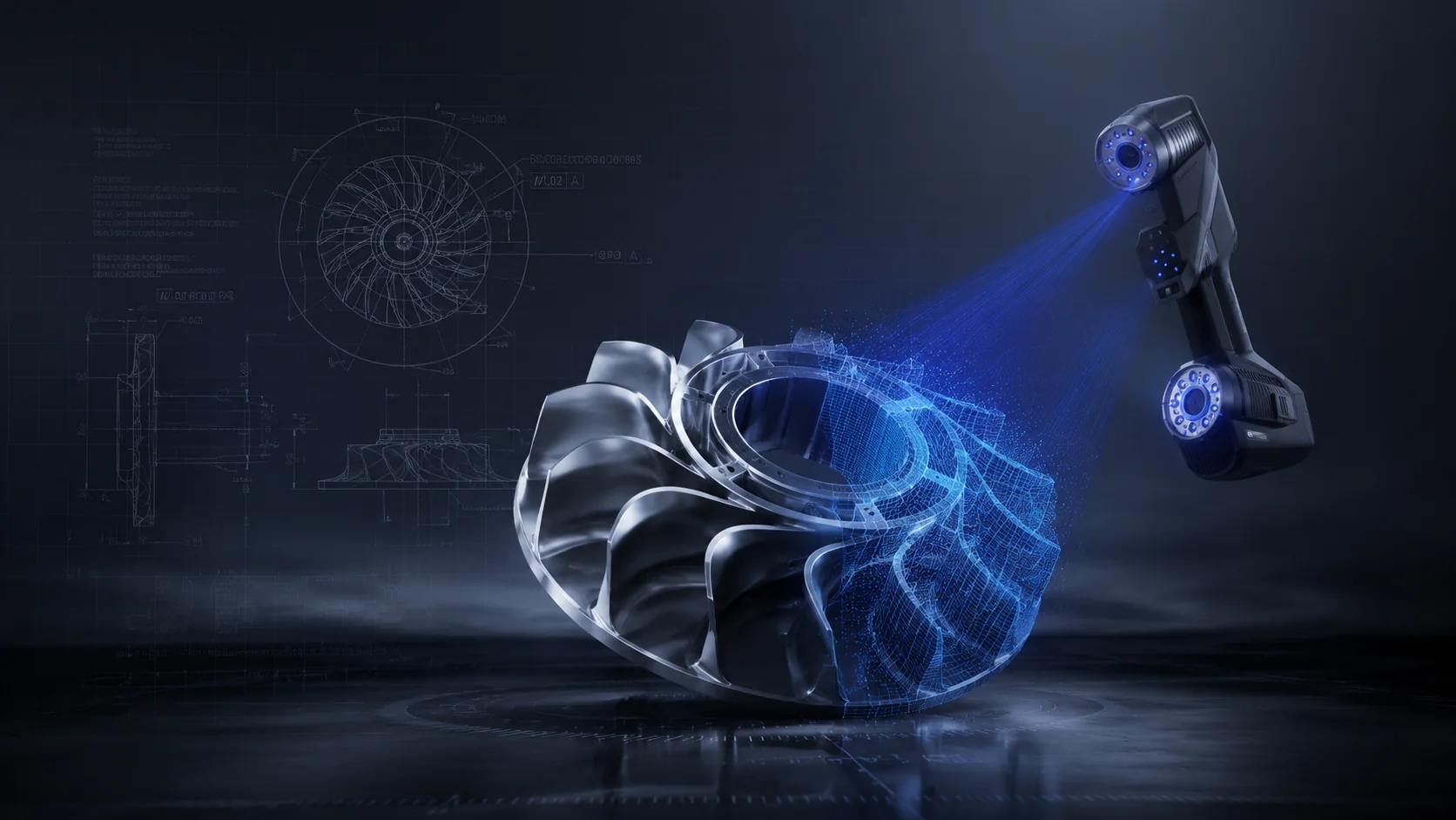 Industrial 3D scanning application